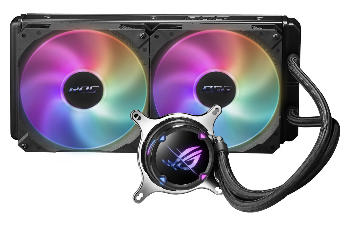 ASUS ROG STRIX LC II 280 ARGB sistemas de refrigeración para ordenadores Procesador 14 mm Si 1 pieza(s)