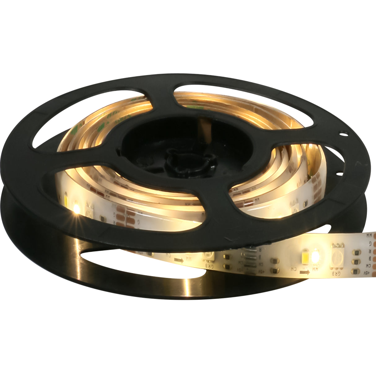Perfect Choice PC-108184 cinta luminosa Tira de luz de techo LED 2000 mm, Ambiente, Interior, Negro