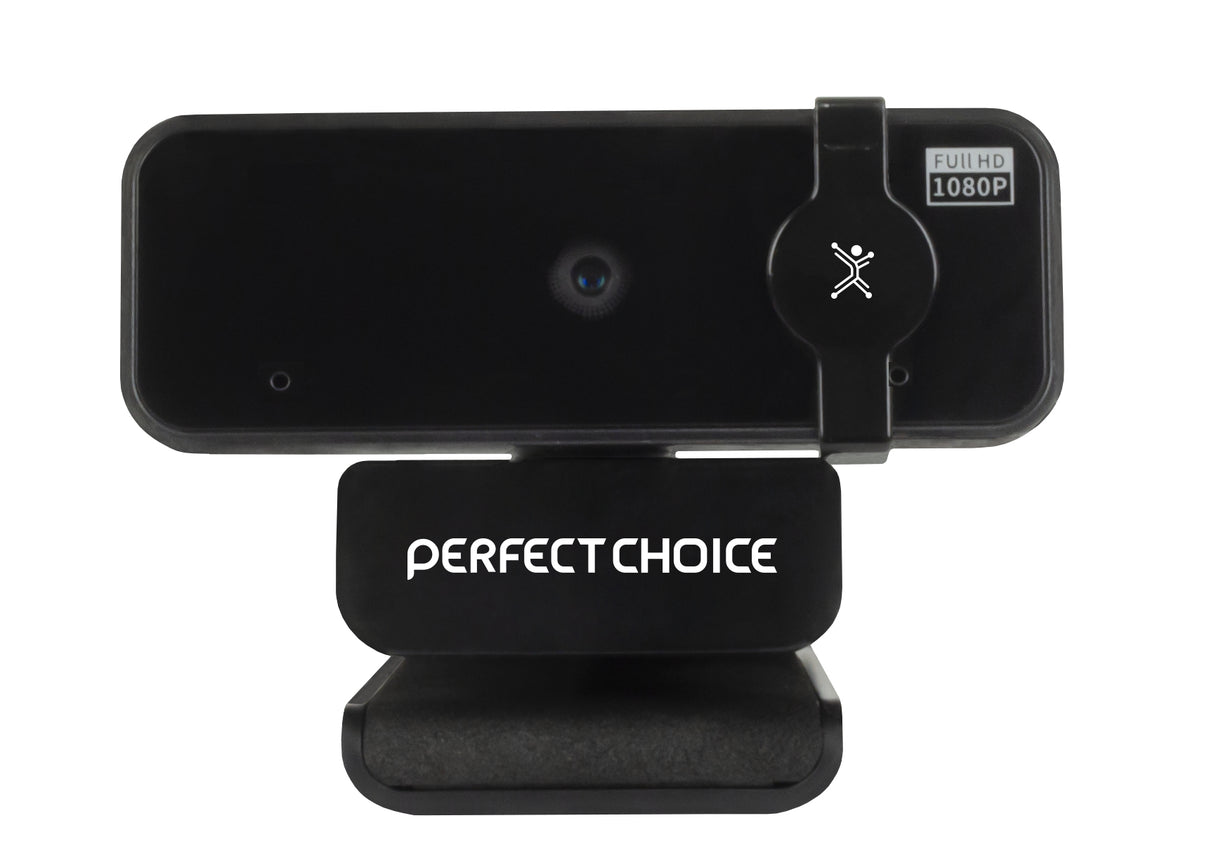 Perfect Choice PC-320500 cámara web 2 MP 1920 x 1080 Pixeles USB 3.2 Gen 1 (3.1 Gen 1) Negro, Full HD, 30 fps