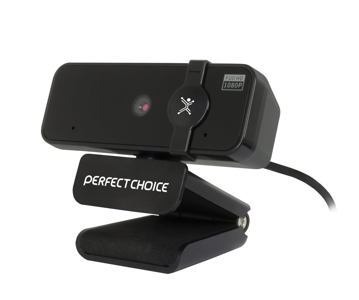 Perfect Choice PC-320500 cámara web 2 MP 1920 x 1080 Pixeles USB 3.2 Gen 1 (3.1 Gen 1) Negro, Full HD, 30 fps