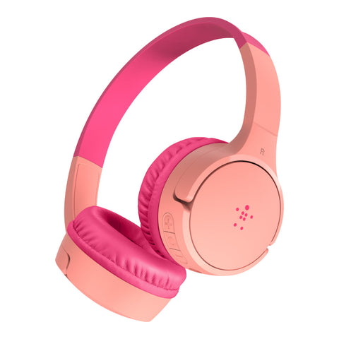 AUDIFONOS BELKIN SOUNDFORM KIDS ROSA
