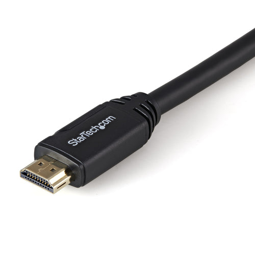 StarTech.com Cable HDMI 2.0 Delgado de Alta Velocidad con Ethernet 4K 60Hz de 3m - HDR10 - Conectores con Agarre Cables