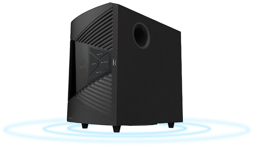 Creative Labs SBS E2500 juego de altavoz 30 W Universal Negro 2.1 canales De 1 vía 7.5 W Bluetooth