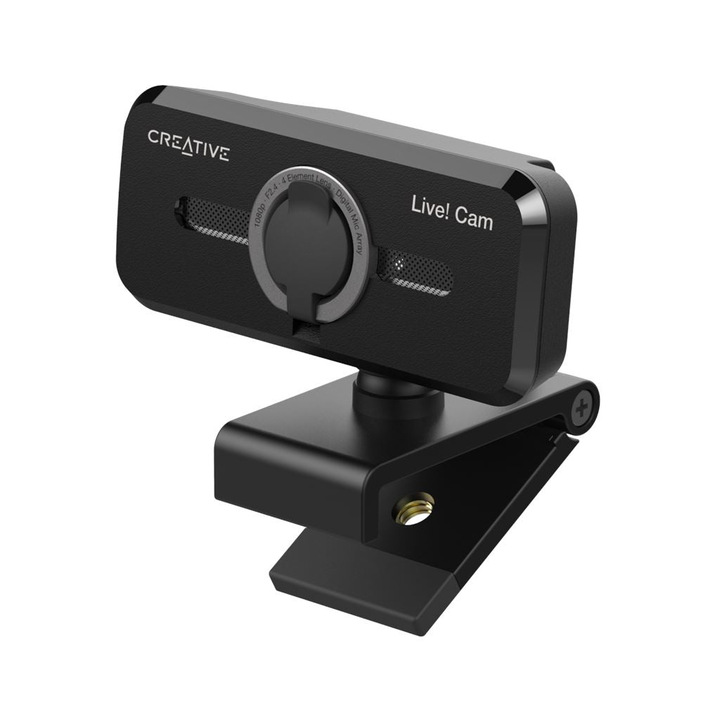 Creative Labs Live! Cam Sync 1080P V2 cámara web 2 MP 1920 x 1080 Pixeles USB 2.0 Negro, Full HD, 30 fps