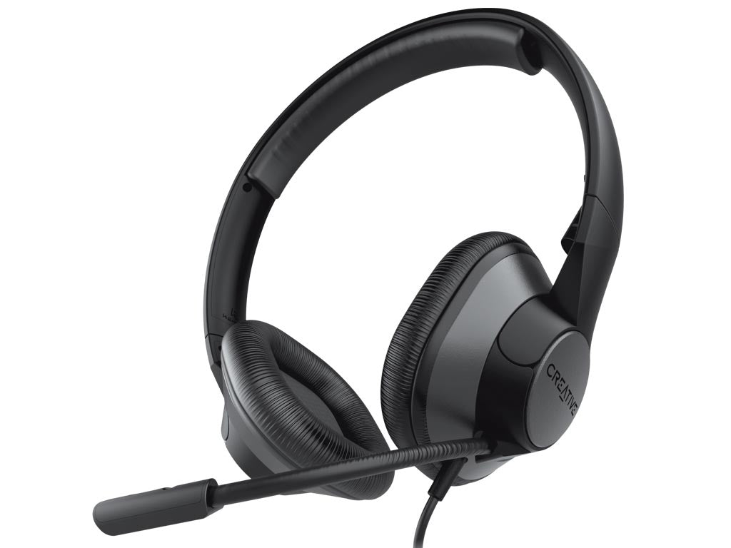 Creative Labs HS-720 V2 Auriculares Alámbrico Diadema Oficina/Centro de llamadas Negro, 20 - 20000 Hz, 135 g