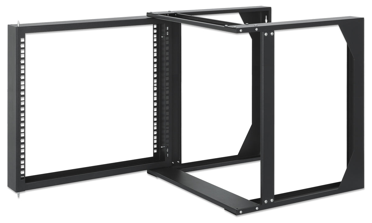 RACK 19" ABIERTO MURAL 9U 500X450, FLATPACK