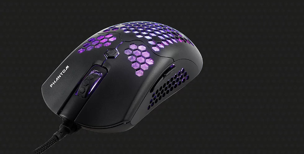 Naceb Technology NA-0954 ratón Juego mano derecha USB tipo A 10000 DPI