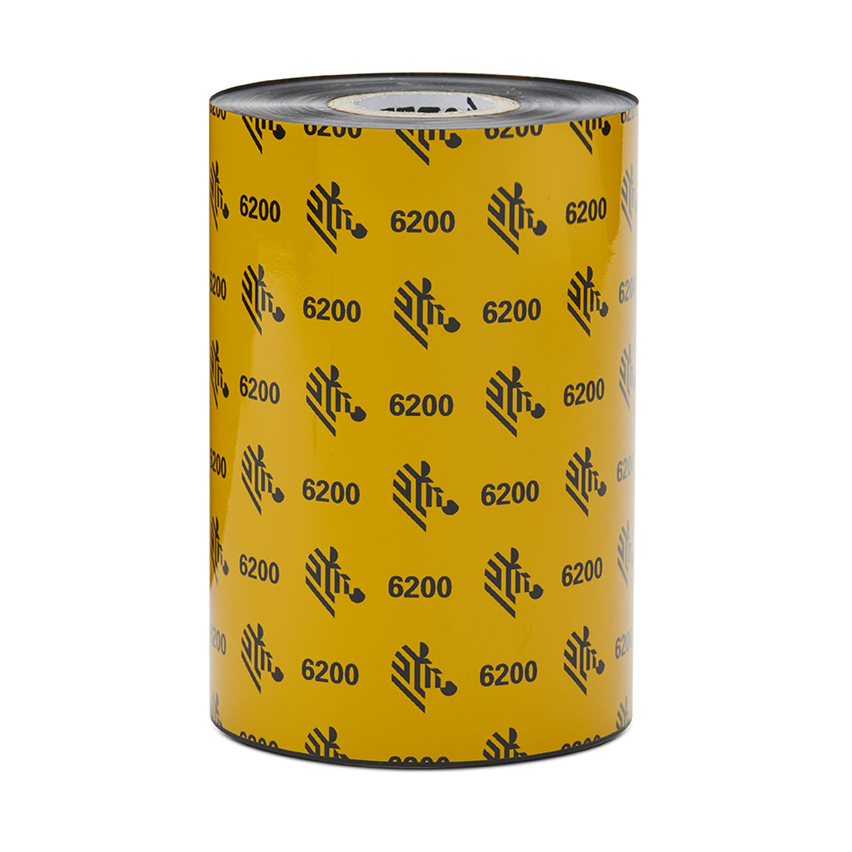 Zebra 6200 Resin Cinta Adhesiva 74 m 48 pieza(s) Negro Resina