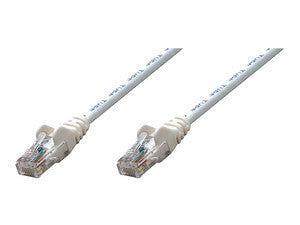Cable de Red Intellinet Cat6 UTP, RJ-45 (M-M), 7.5m, Color Blanco, 250MHz, 10Gbps, Blindaje U/UTP