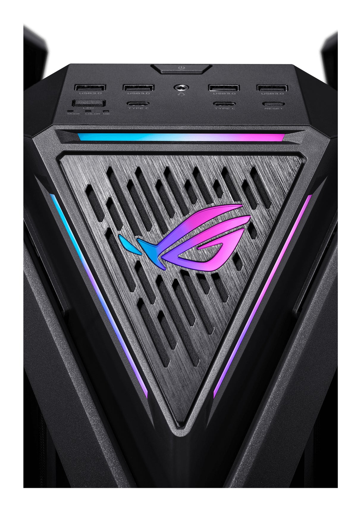 ASUS ROG Hyperion GR701 BTF Edition carcasas ordenador Torre PC Negro, Transparente ATX, EATX, micro ATX, Mini-ITX