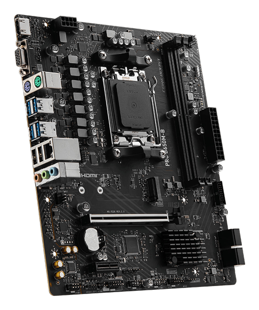 MSI PRO B650M-B placas base AMD Zócalo AM5 AMD Ryzen 7000 Series Zócalo AM5