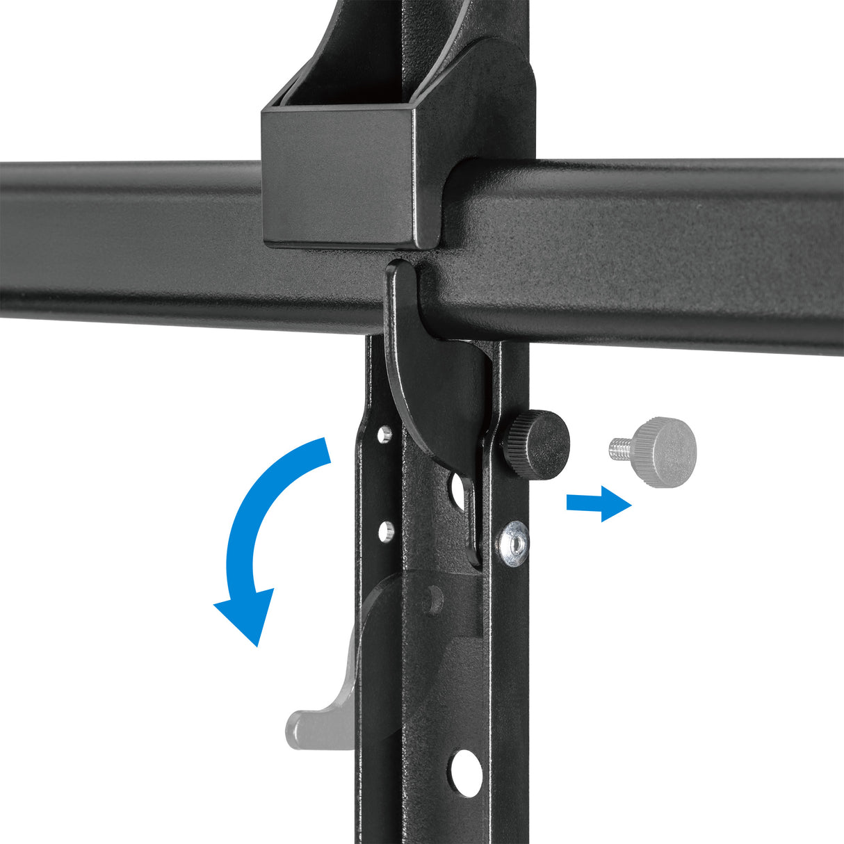 Manhattan Soporte de pared para TV/monitores (Articulado), pantallas 37"–120", Compatibilidad VESA: