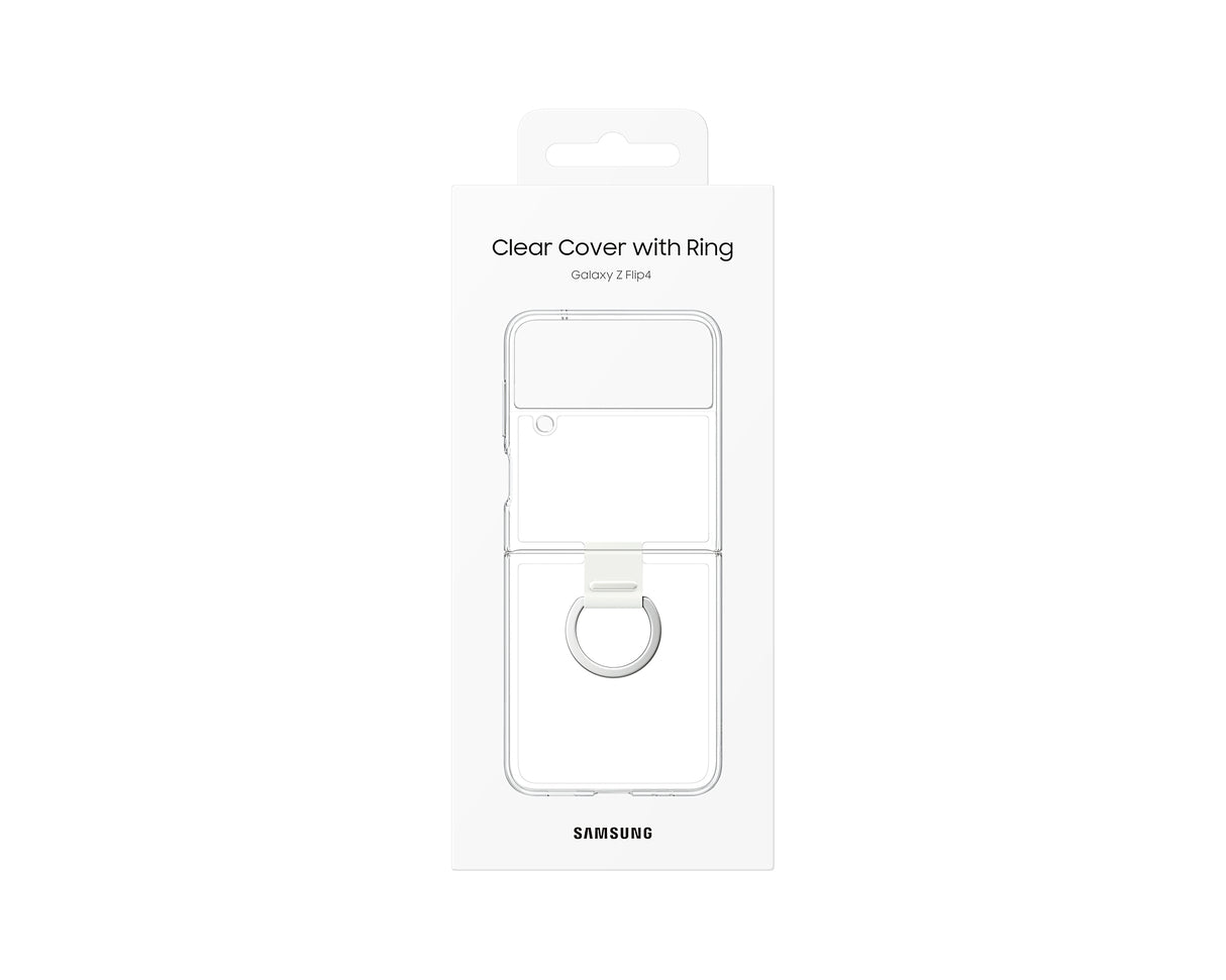 Samsung EF-OF721CTEGMX fundas para teléfonos móviles 17 cm (6.7") Galaxy Z Flip4 Funda Transparente