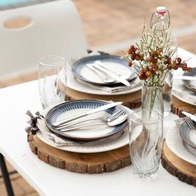 MESA PLEGABLE LIFETIME 86.3 CM X 86.3 CM BLANCA CUADRADA 80273