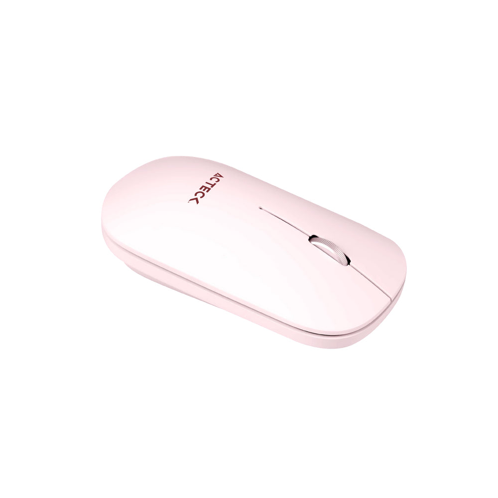 Combo ACTECK Creator Virtuos Silk MK720 2 en 1 / Teclado Ergonómico + Mouse Vertical/ Inalámbrico 2.4 GHz+ Recarga USB C