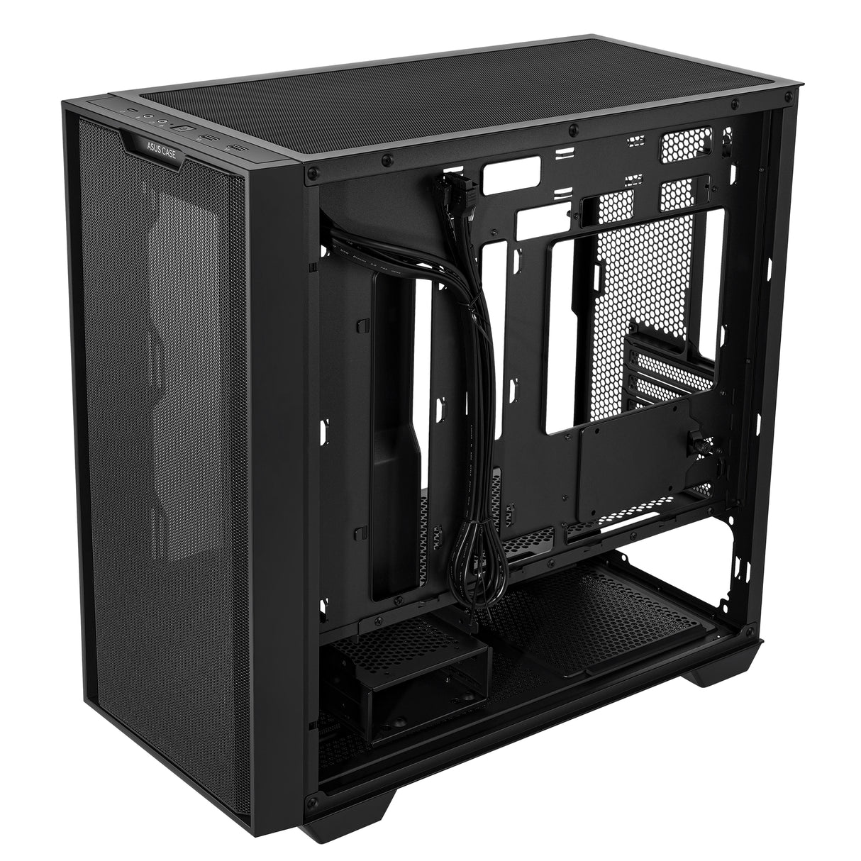 ASUS A21 ASUS CASE/BLK carcasas ordenador Mini Tower PC Negro micro ATX, Mini-ITX