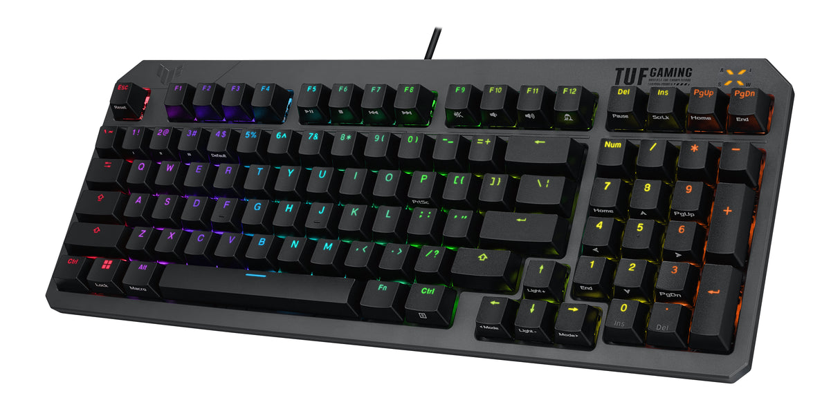 ASUS TUF Gaming K3 Gen II Teclado Juego Alámbrico USB Switch de tecla optomecánico