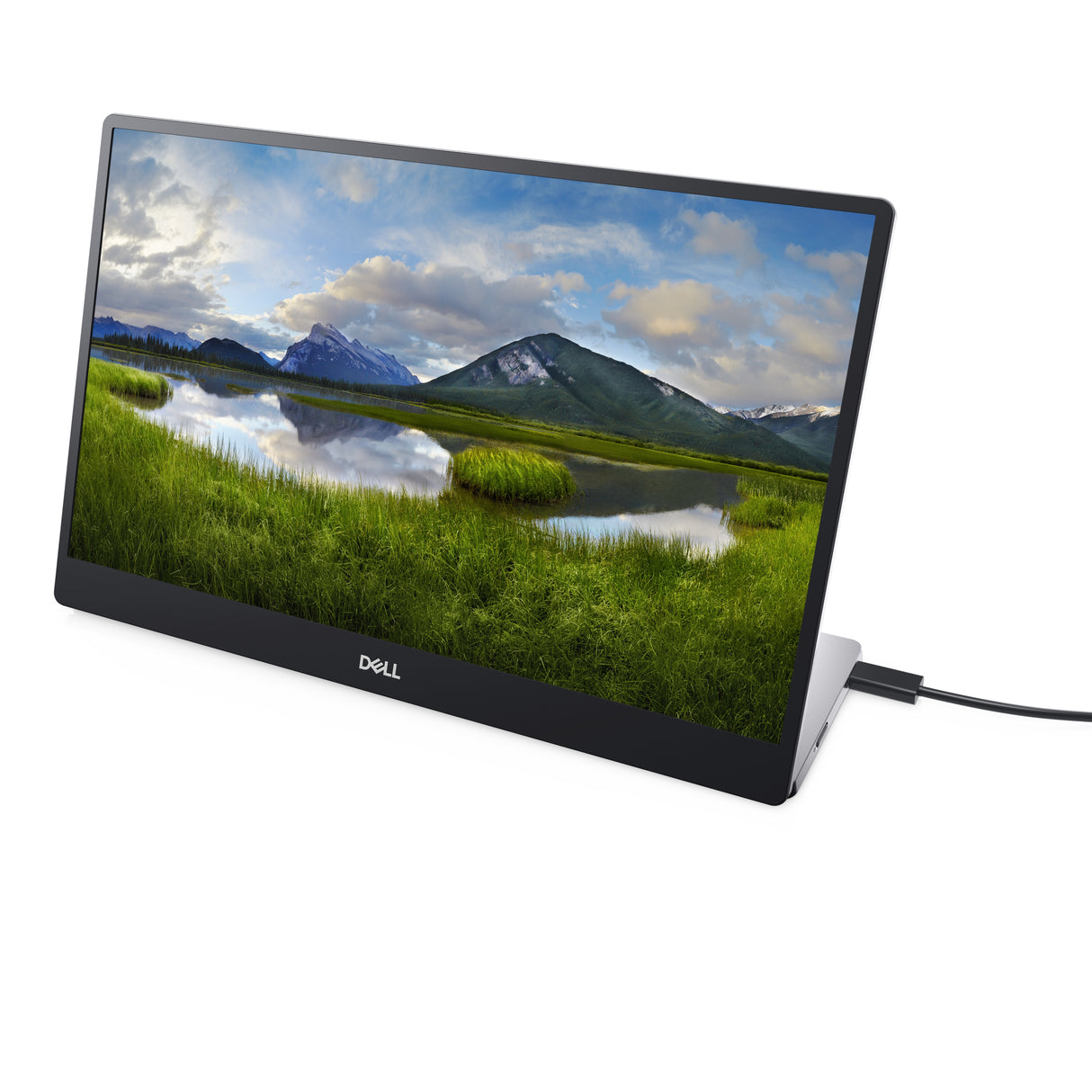 DELL P Series Monitor portátil 14 - P1424H Monitor 35,6 cm (14") 1920 x 1080 Pixeles Full HD LED Gris