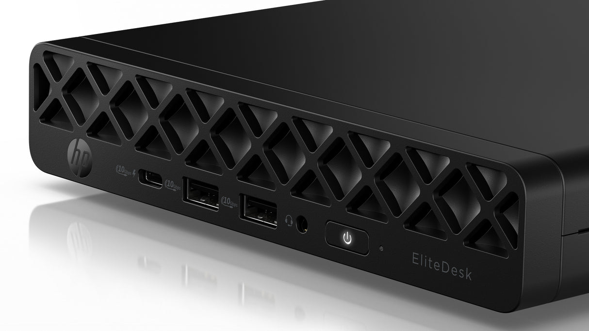 HP EliteDesk 8 Mini G1a Desktop PC AMD Ryzen™ 5 220 16 GB DDR5-SDRAM Windows 11 Pro Mini PC