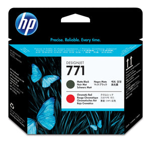 CABEZAL HP CE017A 771 NEGRO MATTE/ROJO CROMATICO