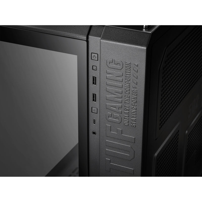 ASUS TUF Gaming GT502 carcasas ordenador Midi Tower PC Negro ATX, micro ATX, Mini-ITX