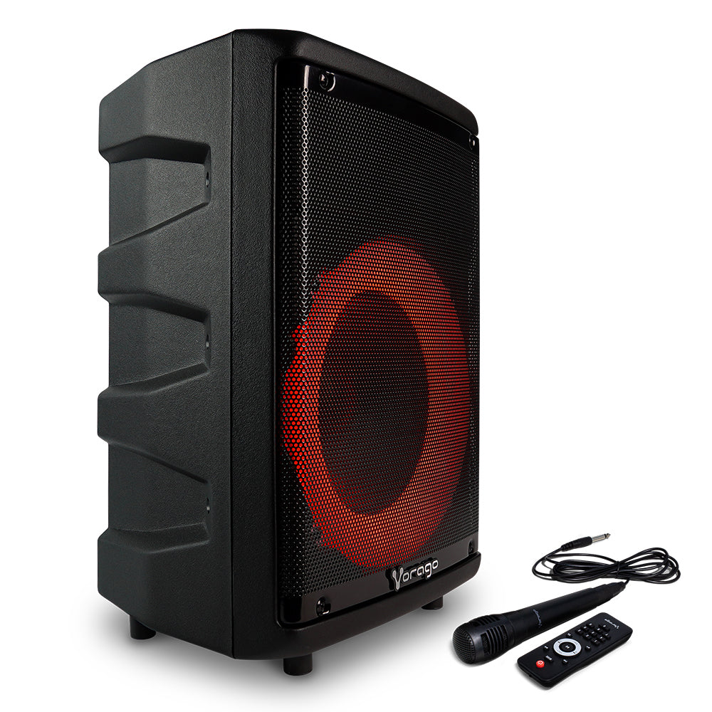 Vorago KSP-302 altavoz portátil y para fiesta Altavoz portátil mono Negro 30 W, 4 Ohmio, Inalámbrico y alámbrico