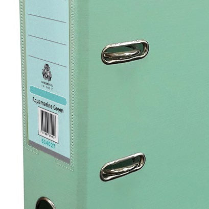 Techmakro FI614027 carpeta de cartón Carta Verde, Anillo D, Almacenamiento, Cloruro de polivinilo (PVC)