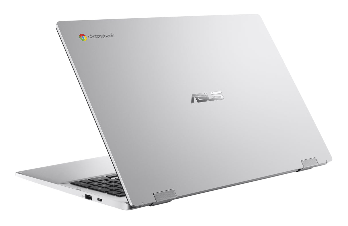 ASUS Chromebook CX1500CKA-Cel8G128-C2 Laptop Transparent Silver Chromebook Plata Concha