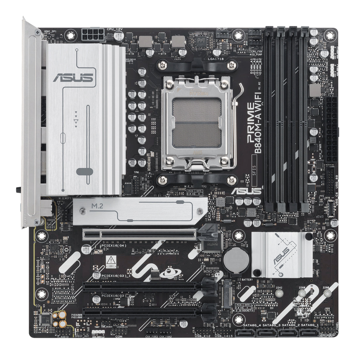 ASUS PRIME B840M-A WIFI-CSM placa base AMD B840 Zócalo AM5 micro ATX