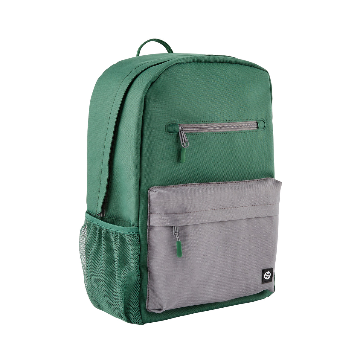 HP Mochila HP Campus verde Laptop Gray; Green 39,6 cm (15.6") Mochila Poliéster, Poliespuma