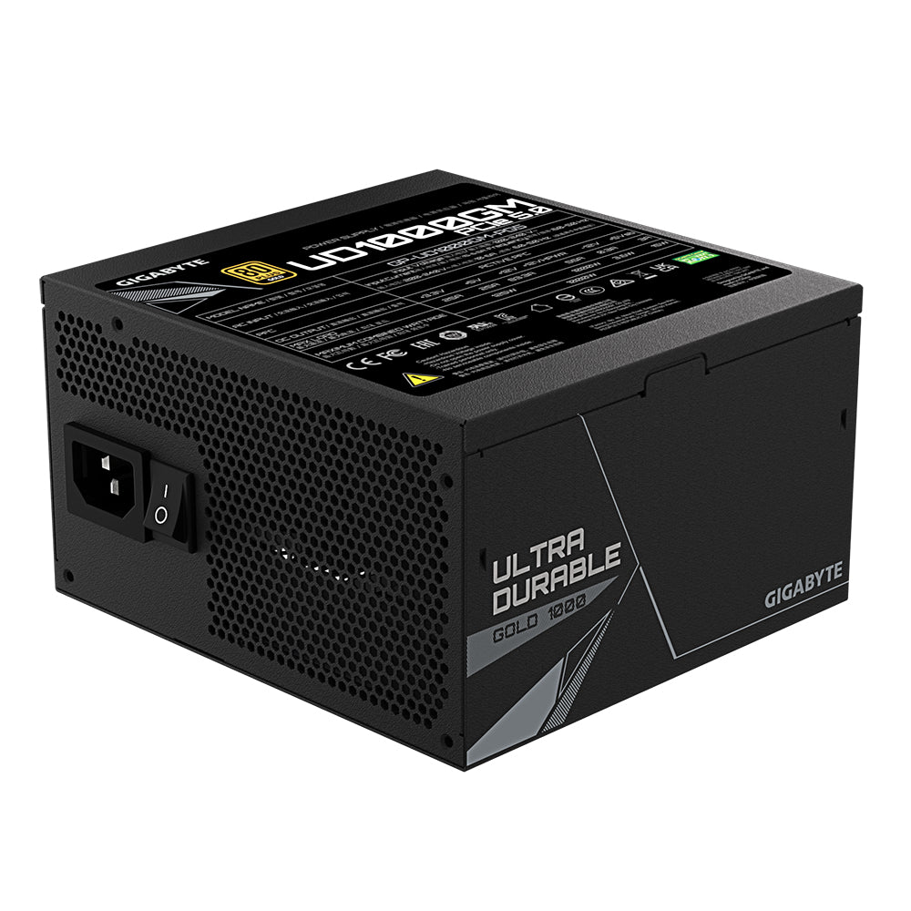 GIGABYTE UD1000GM PG5 unidades de fuentes de alimentación 1000 W 100 - 240 V 50 - 60 Hz 6.5 - 15 A