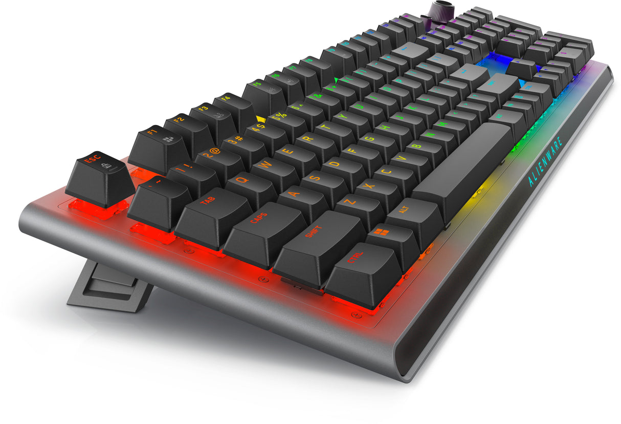 Alienware Tri-Mode AW920K Teclado Cherry MX Red Juego Inalámbrico y alámbrico USB + RF Wireless + Bluetooth