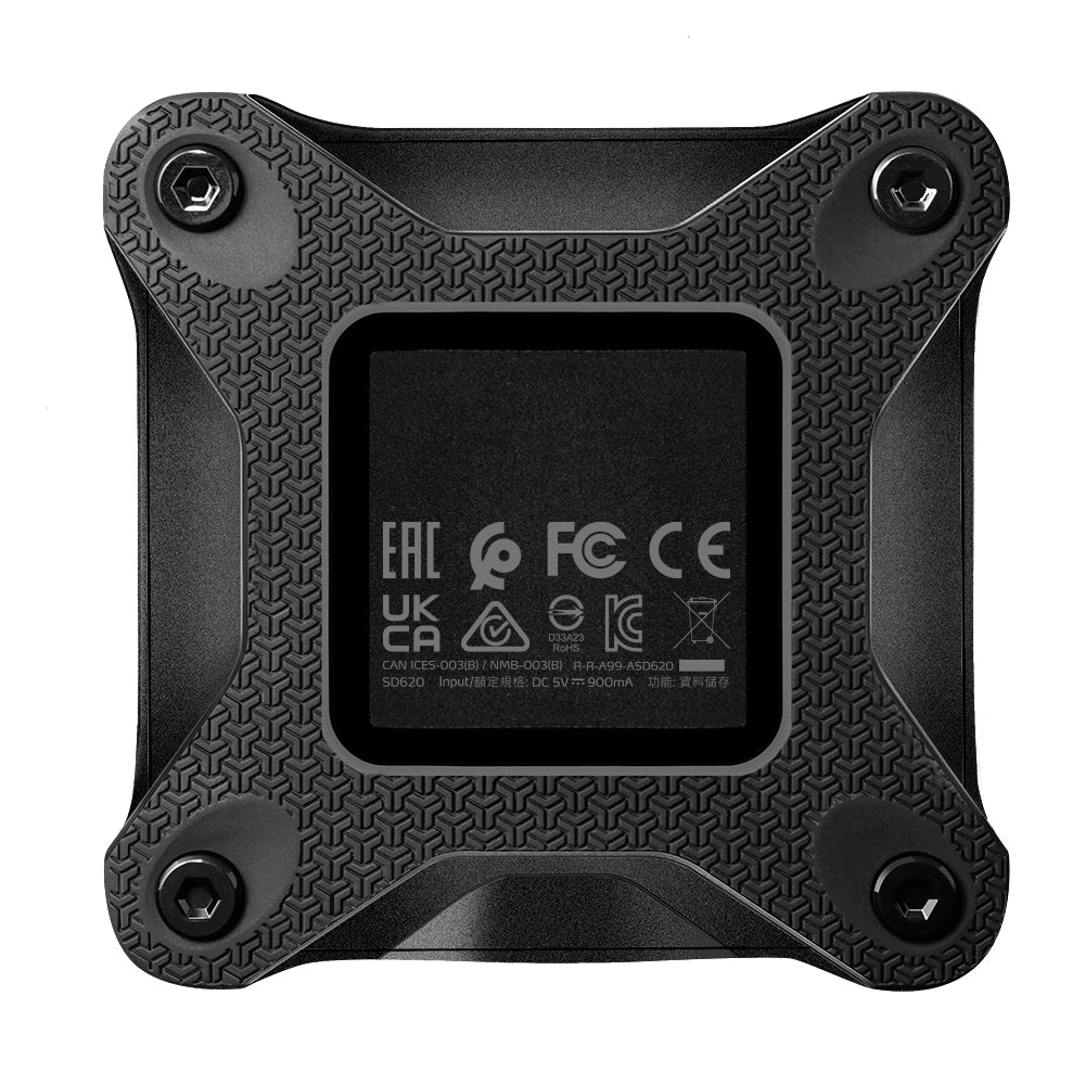 ESTADO SOLIDO EXTERNO ADATA, SD620-1TBGB USB 3.2 GEN 2, 520/460 MBS(LECTURA/ESCRITURA) NEGRO