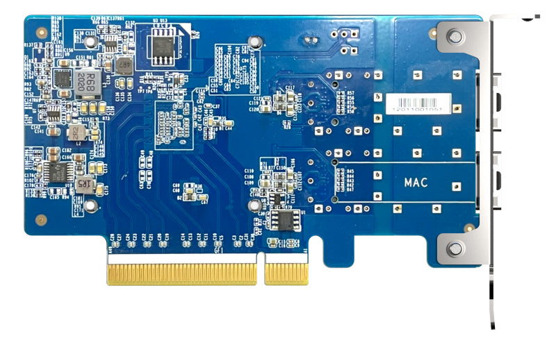 QNAP QXG-25G2SF-CX6 tarjetas de red Alámbrico PCI Express Fibra 2
