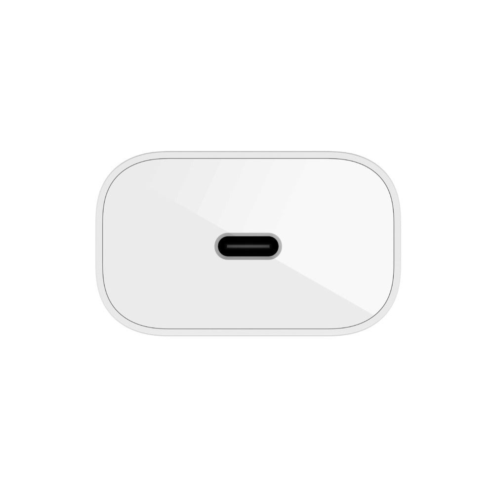 CARGADOR DE PARED 25W USB-C, BLANCO