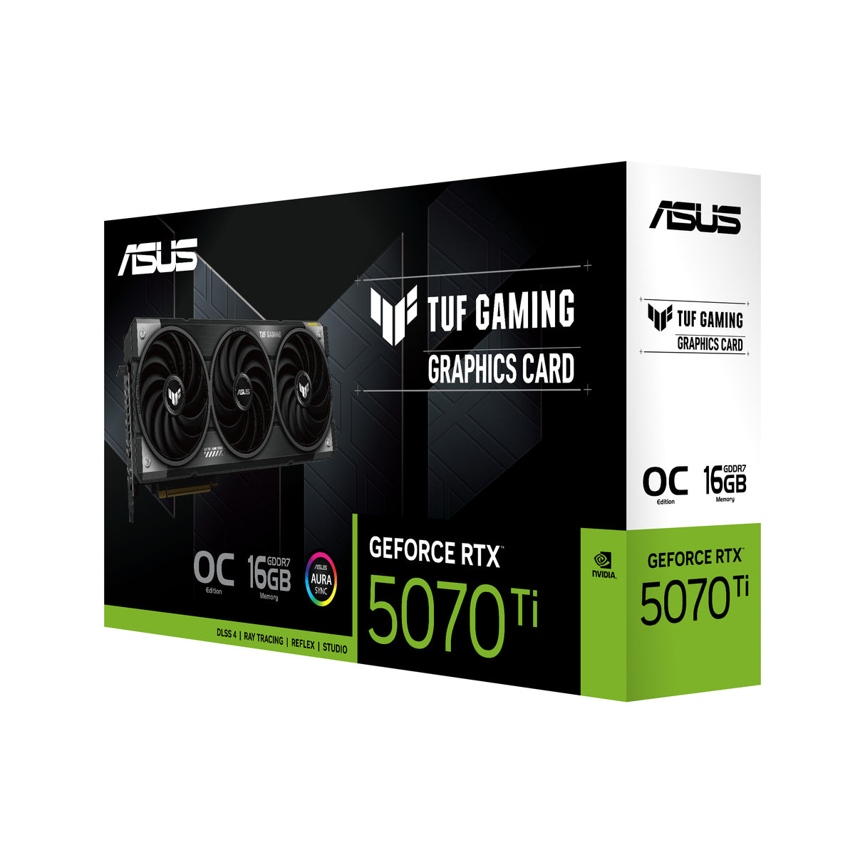 ASUS TUF Gaming TUF-RTX5070TI-O16G-GAMING tarjetas gráficas Si 8960 NVIDIA GeForce RTX 5070 Ti