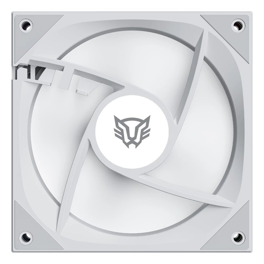 Balam Rush BR-942355 sistema de refrigeración de computadora Gabinete de la computadora Ventilador 12 cm Blanco