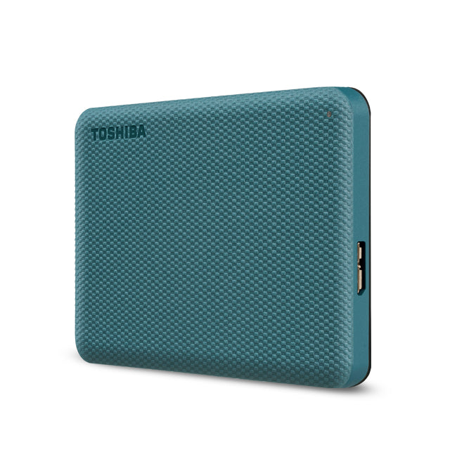 Toshiba Canvio Advance disco duro externo 2 TB 2.5" Micro-USB B 2.0/3.2 Gen 1 (3.1 Gen 1) Verde