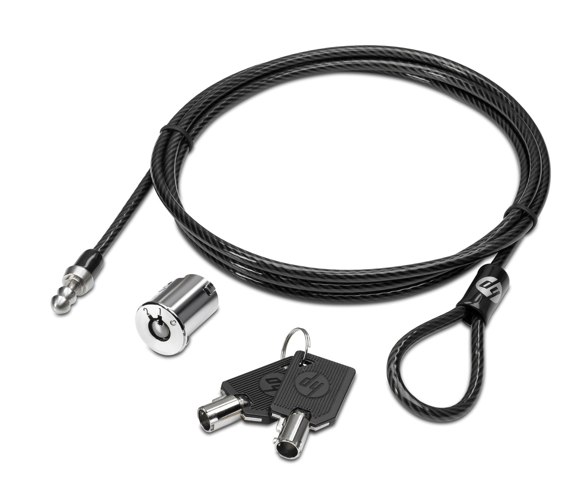 CANDADO HP PARA DOCKING STATION 1.9 MTS NEGRO
