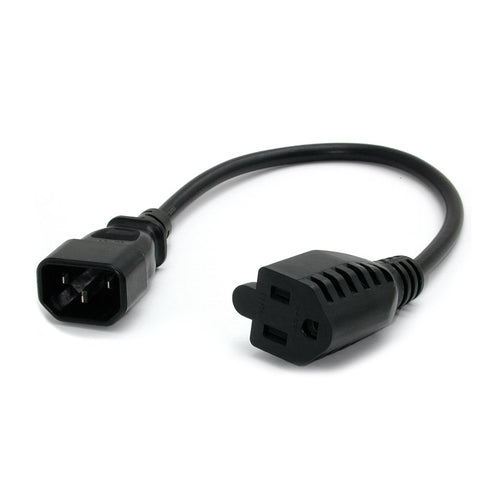StarTech.com PAC100 Cables de transmisión Negro Macho 125 V