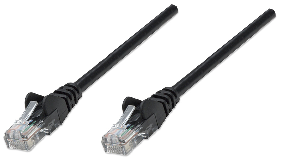 CABLE INT PATCH 1.0M (3.0 F) CAT 5E UTP NEGRO CABLE DE RED