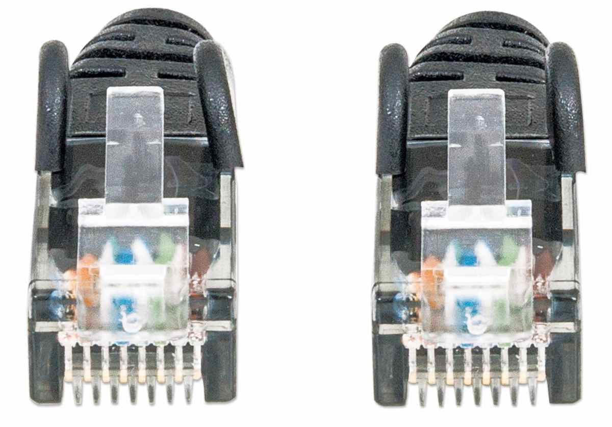 Intellinet Cable de red, Cat6, UTP Cable Negro 2 m Cat6 U/UTP (UTP)