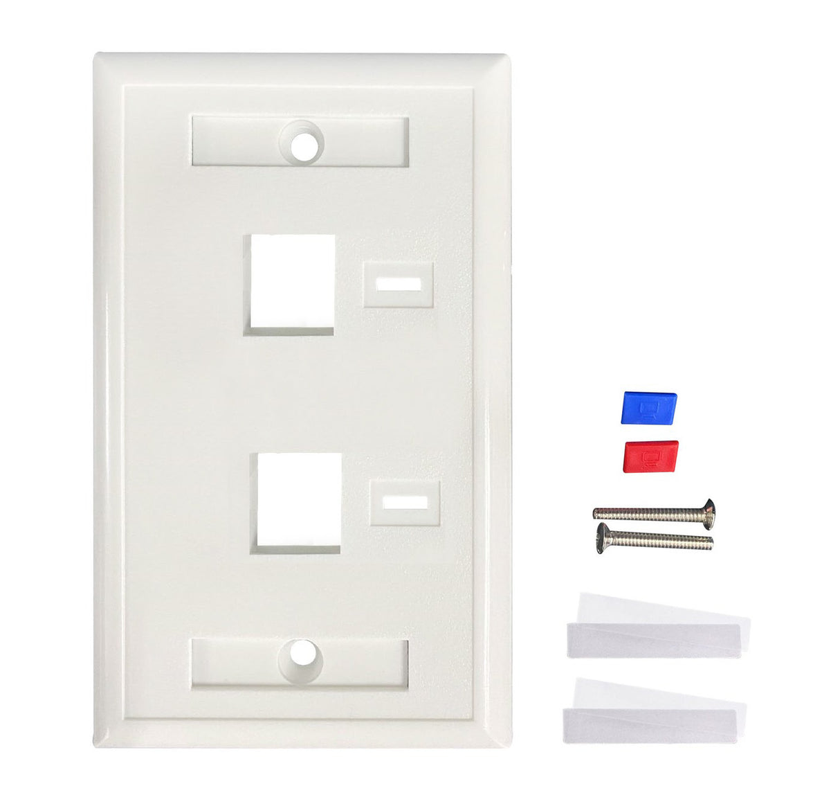 Intellinet 772396 placa de pared y cubierta de interruptor Blanco