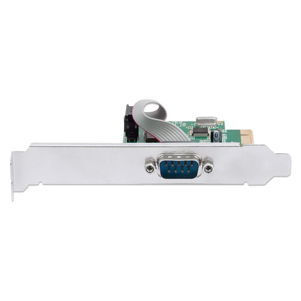 Manhattan Tarjeta Serial PCI Express tarjetas y adaptadores de interfaz PCIe RS-232 PCIe 1.1 Si