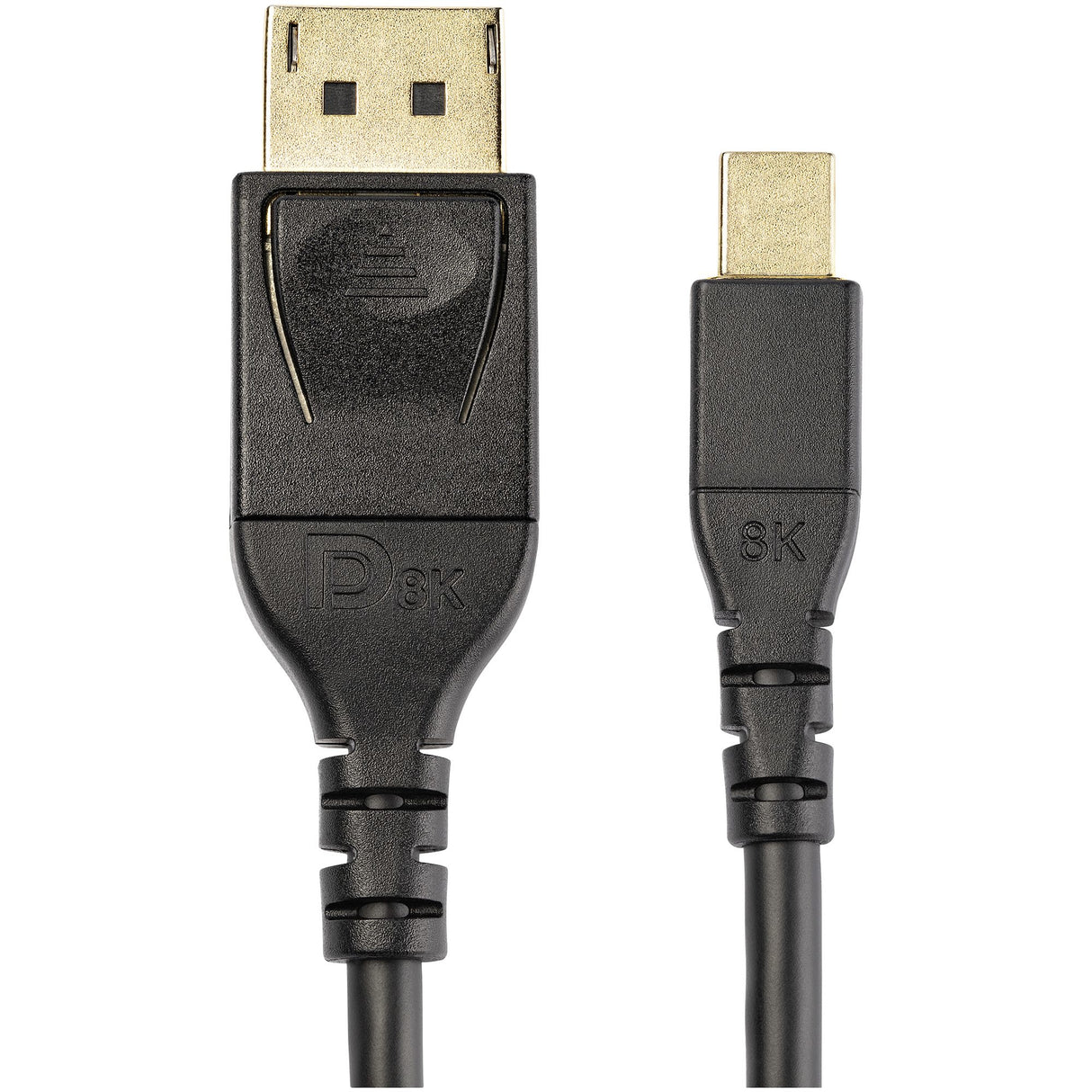 StarTech.com Cable Adaptador de 1m Mini DisplayPort a DisplayPort 1.4 Certificado por VESA - HDR de 8K 60Hz HBR3 - Cable mDP a Super UHD a DP 1.4 - Ultra HD 4K 120Hz - Cable de Vídeo para Monitor Cable Derecho Derecho Oro 1.4