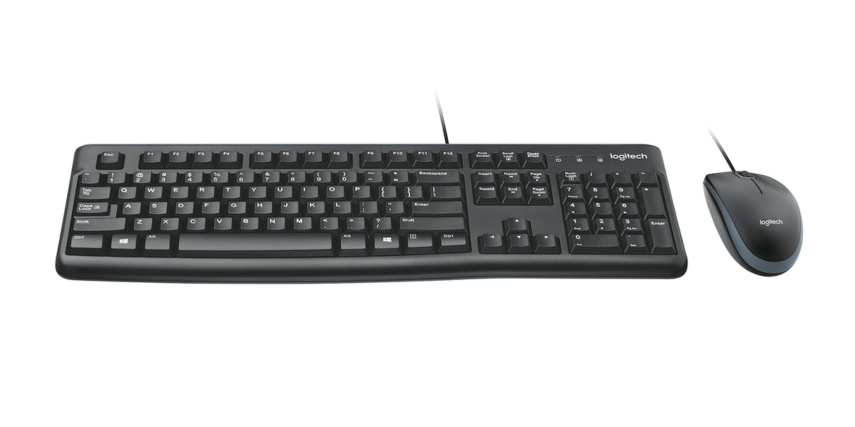 Logitech MK120 Teclado Oficina Alámbrico USB QWERTY