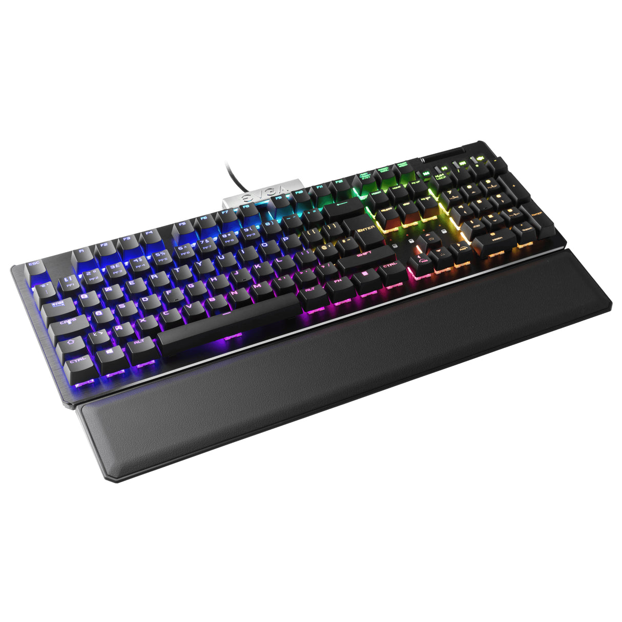 EVGA Z15 teclado Juego USB Español Negro