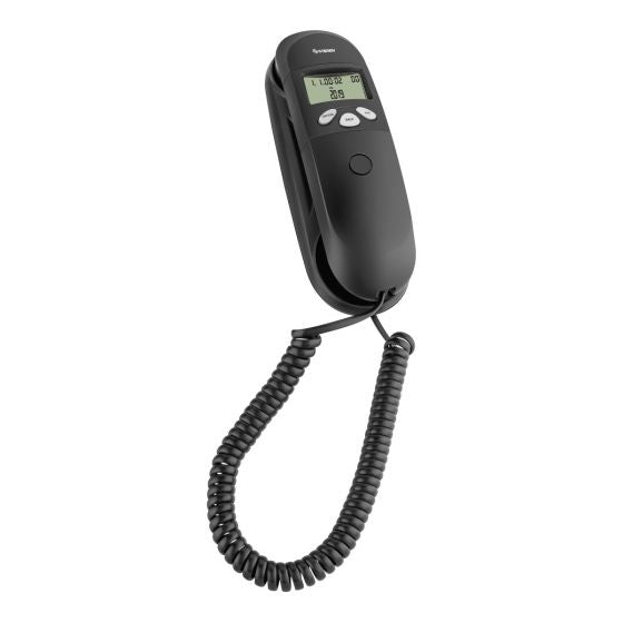 Steren TEL-008N teléfono Teléfono DECT/analógico Identificador de llamadas Negro