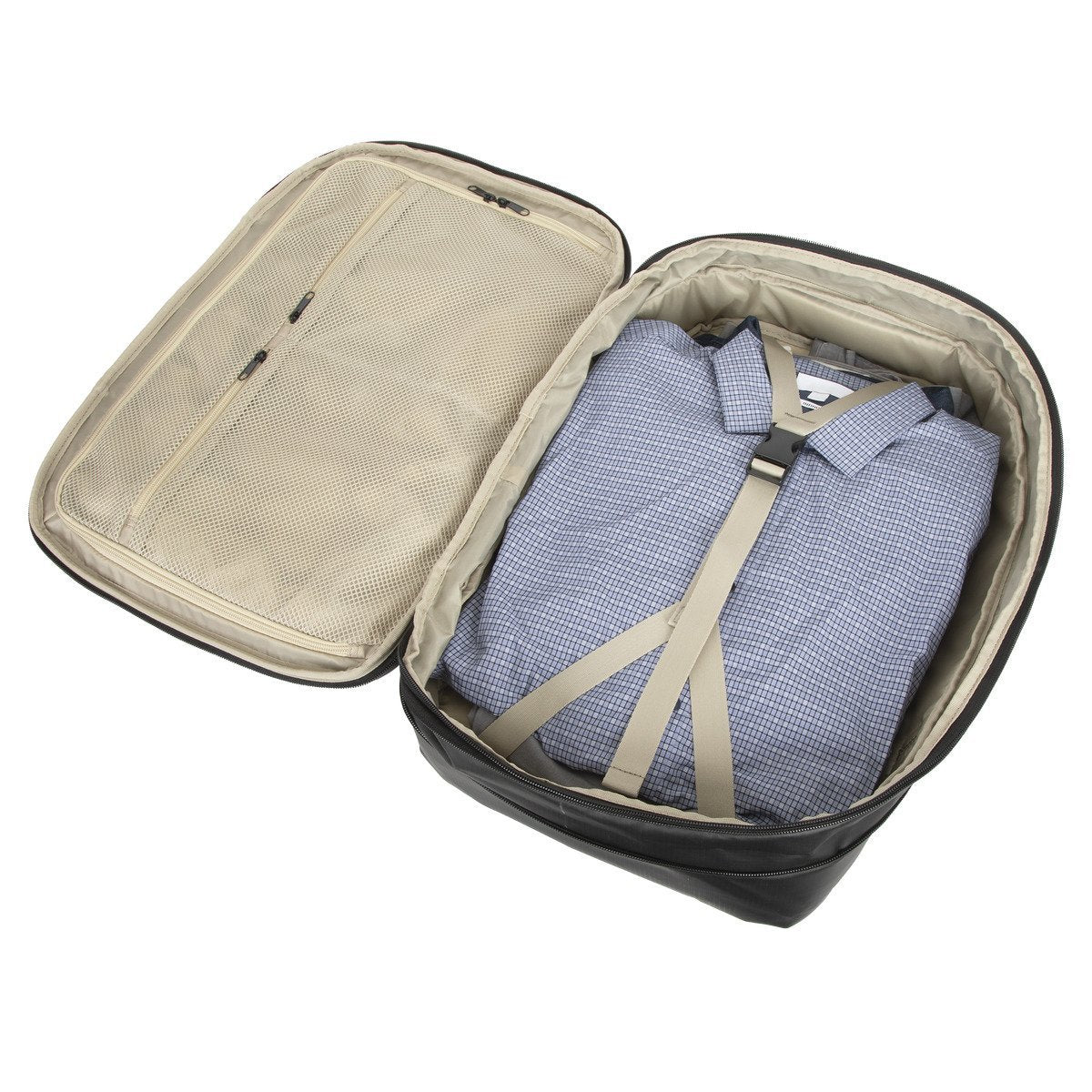 Targus TBB612GL mochila Mochila casual Negro Plástico reciclado, Ciudad, Compartimento del portátil