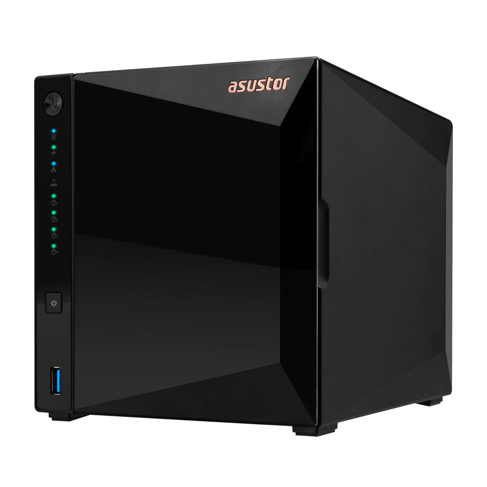 Asustor DRIVESTOR 4 Pro Gen2 AS3304T V2 NAS Realtek RTD1619B 2 GB DDR4 ADM Negro